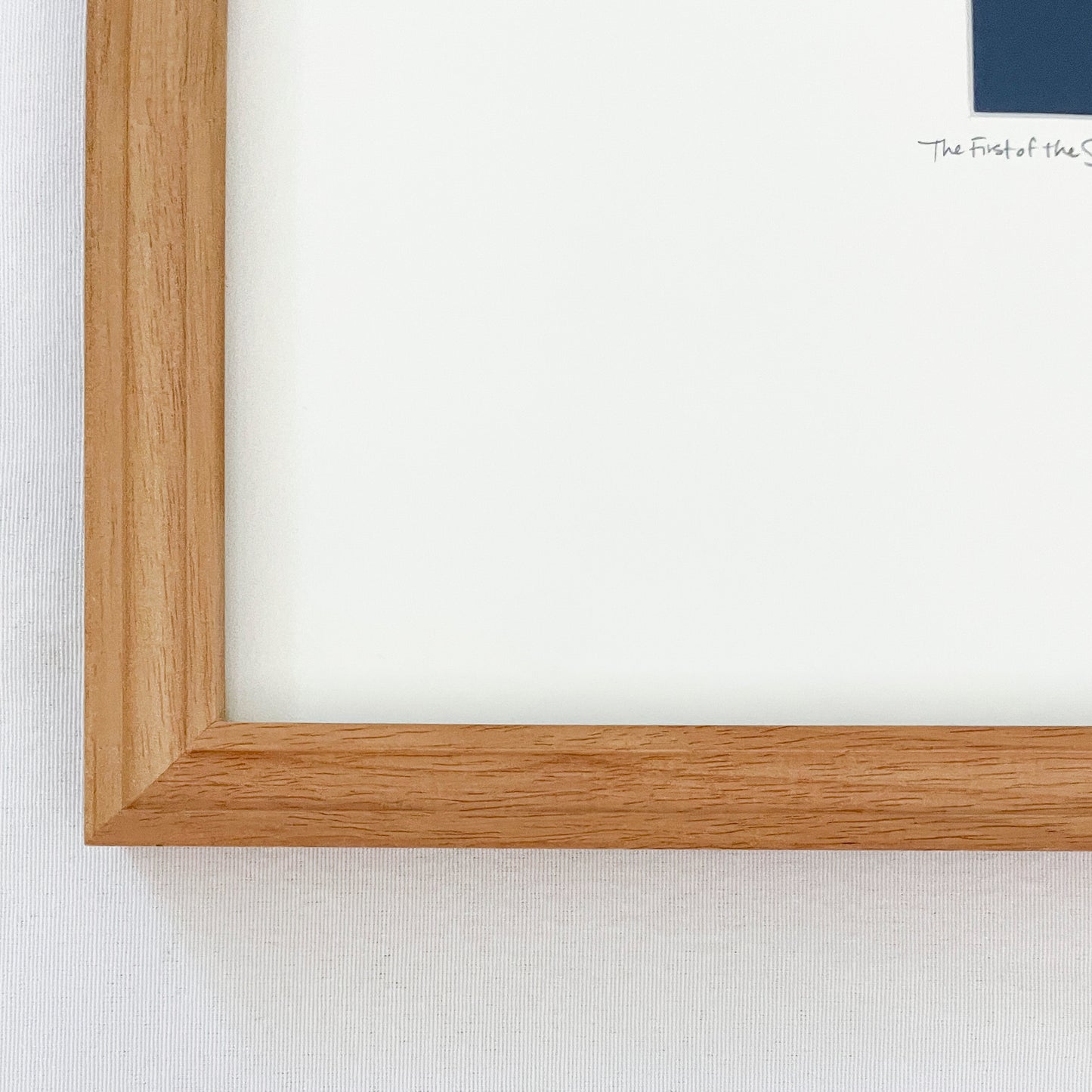 The First of the Season - FRAMED