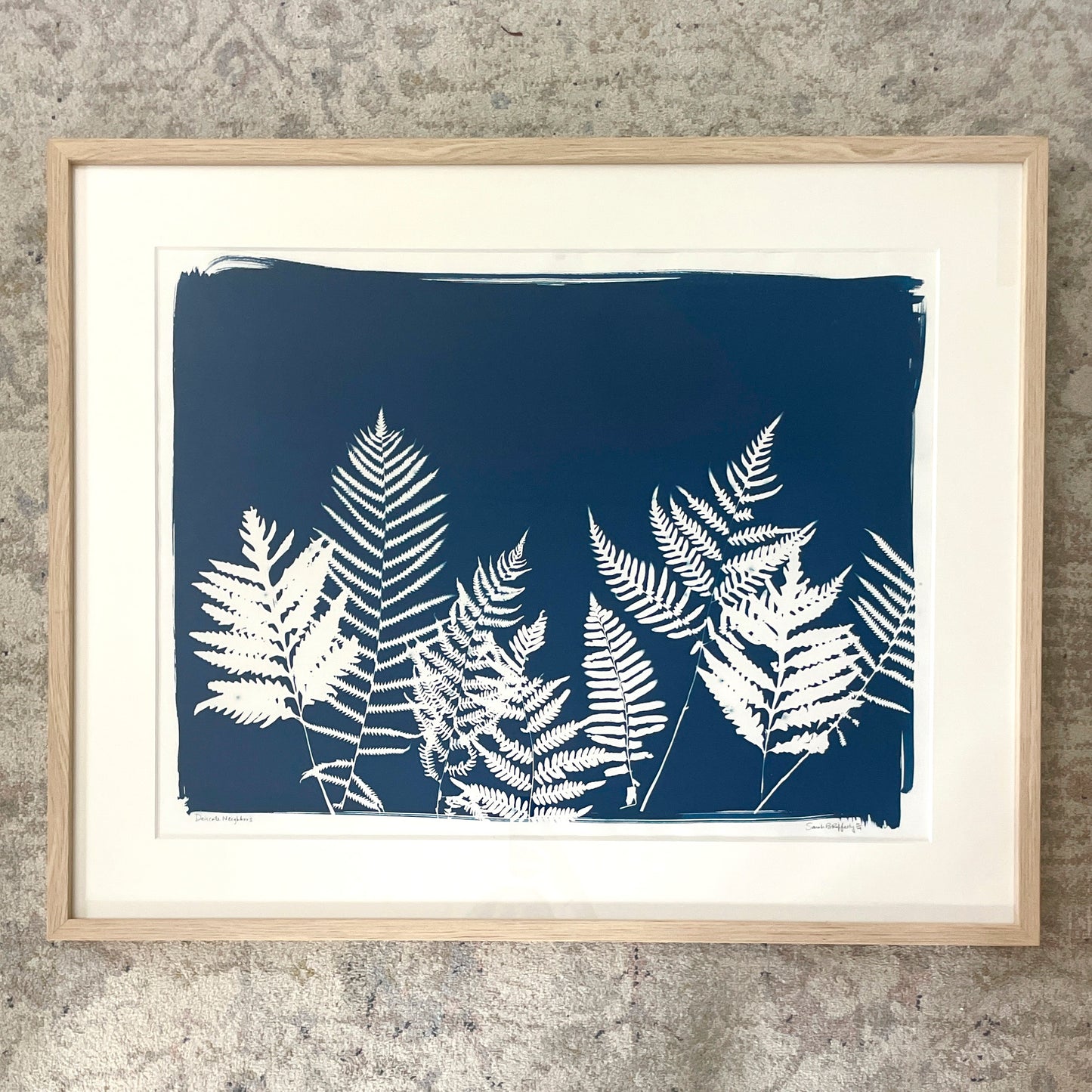 Delicate Neighbors - FRAMED