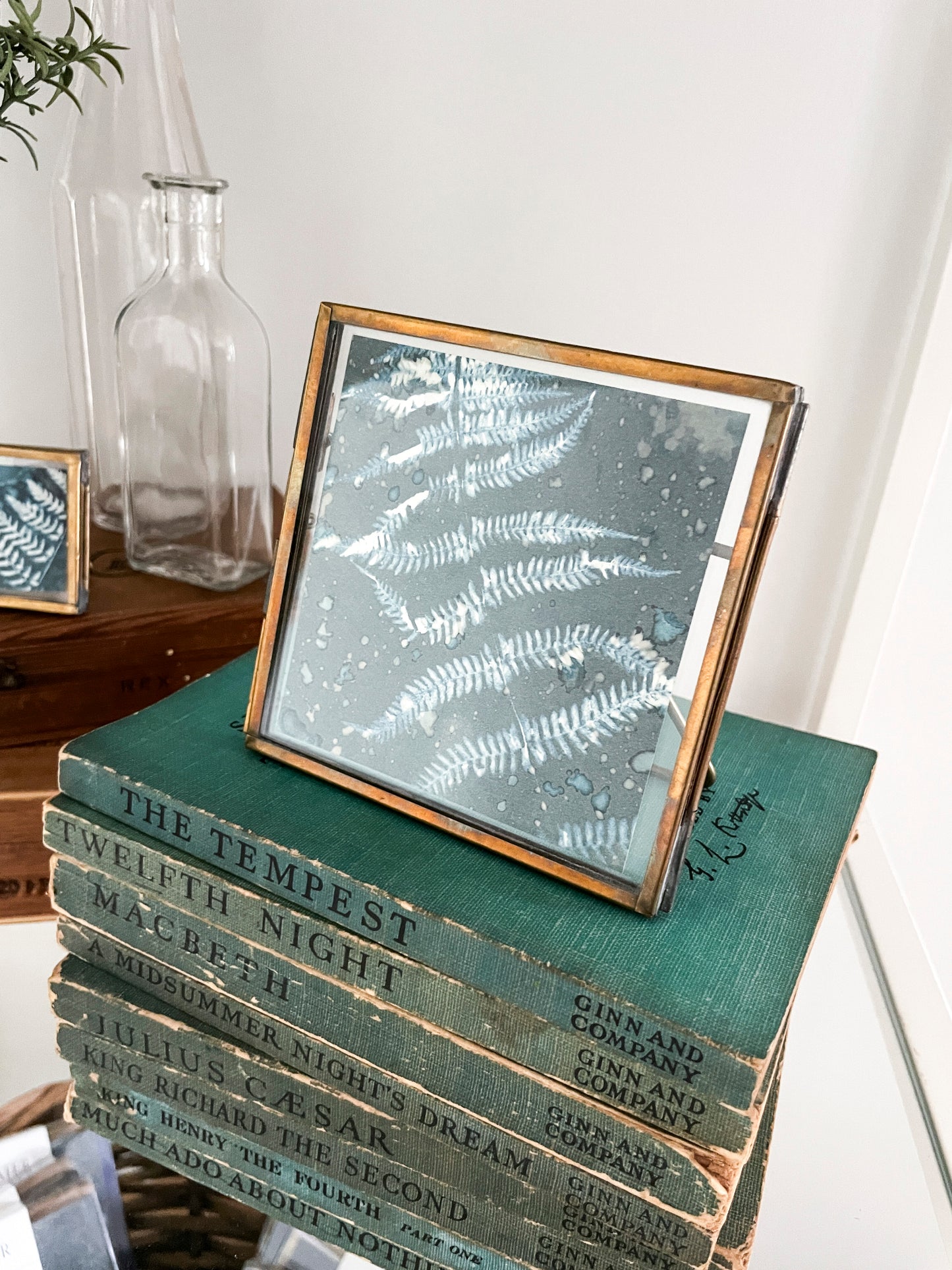 Fern 3 - Framed Tabletop Mini