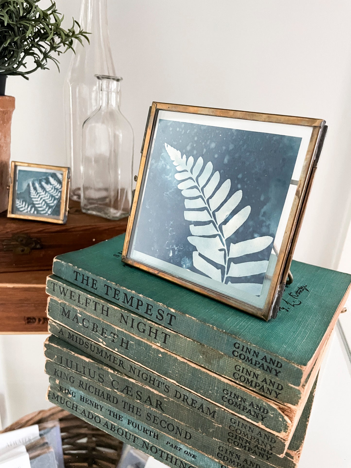 Fern 2 - Framed Tabletop Mini
