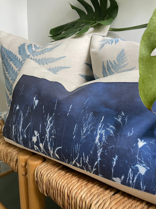 Linen Field of Dreams Pillow