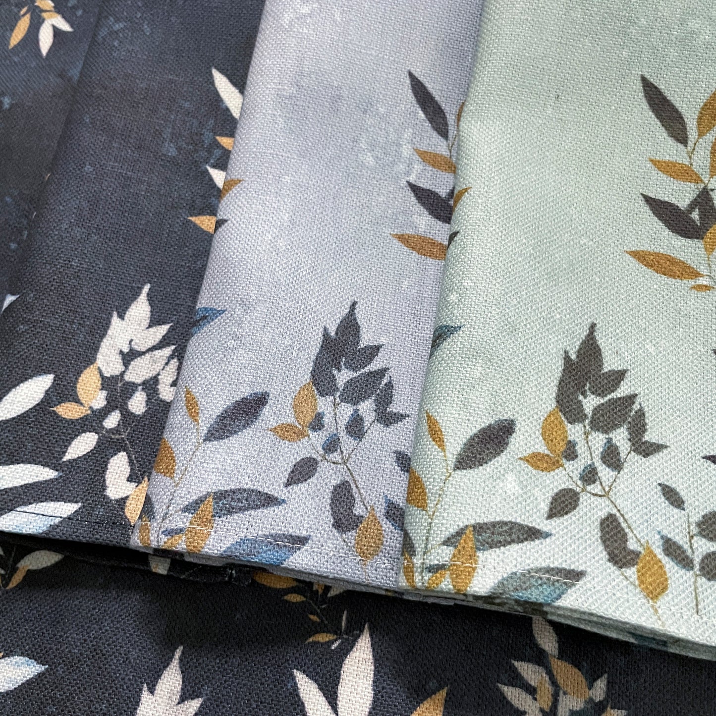 Nandina Napkins - JADE - set of 2