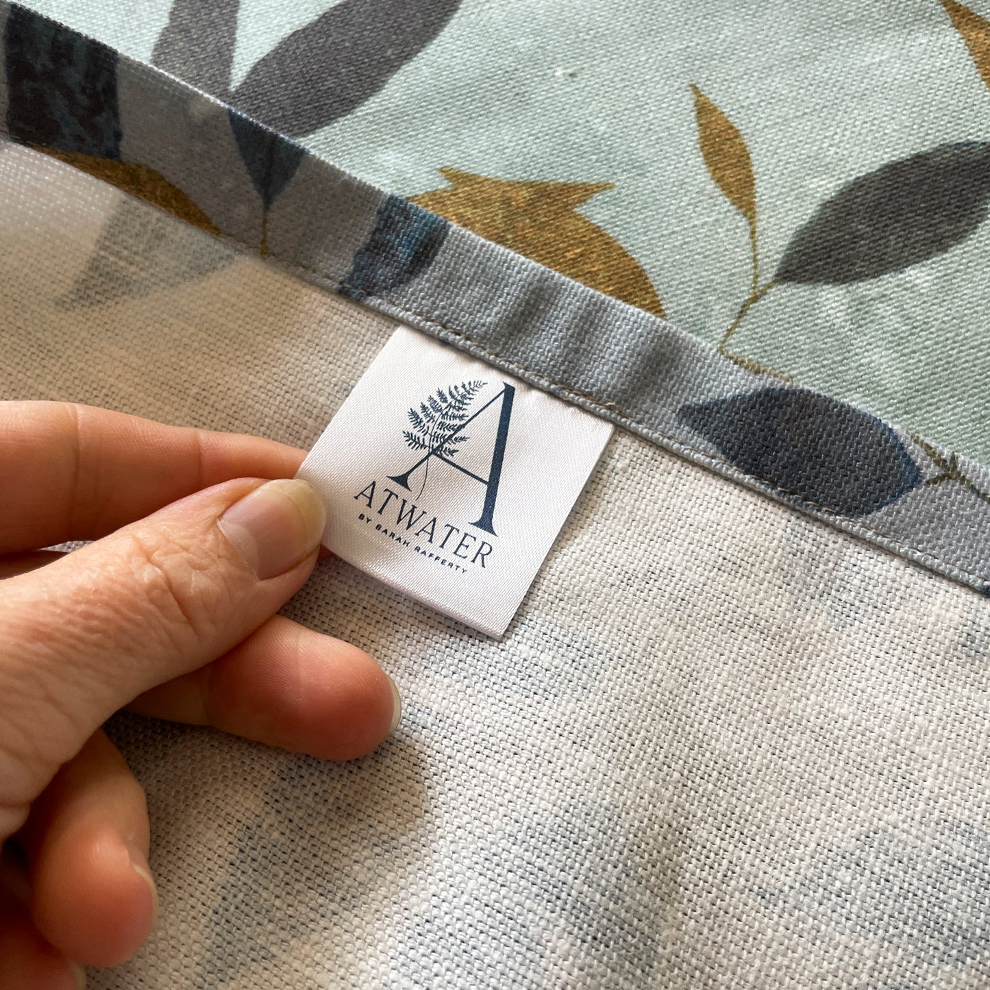 Nandina Table Runner - DENIM