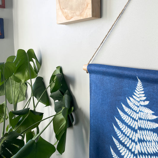 Fern Linen Wallhanging