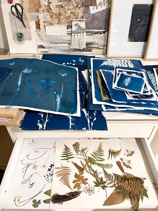 June 26-28 Cyanotype + Floral Creative Retreat