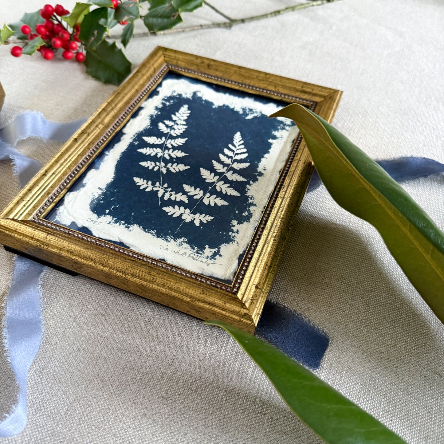 Willow Springs Specimens 6 - Gold Framed Original