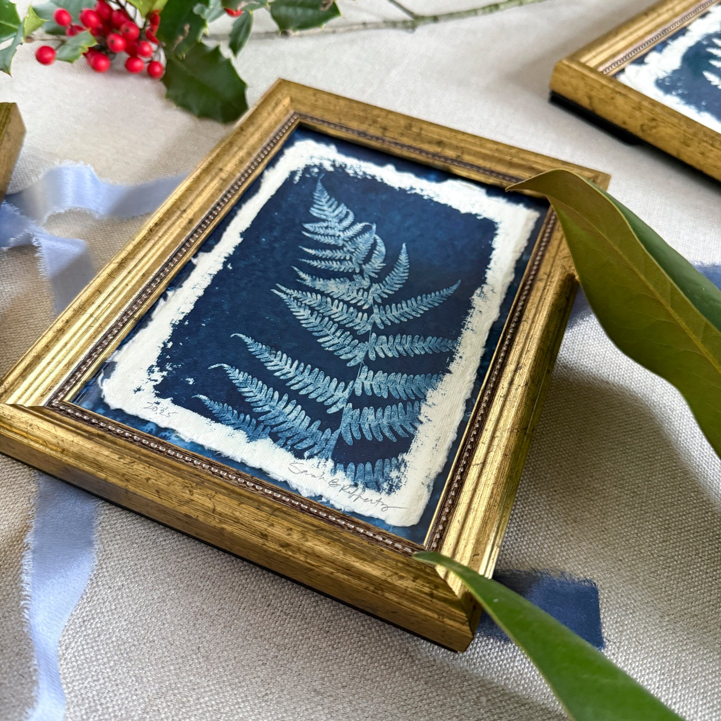 Willow Springs Specimens 7 - Gold Framed Original