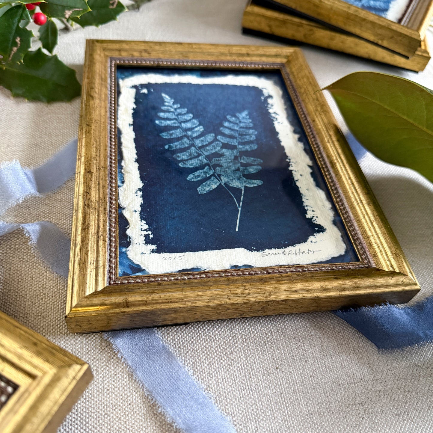 Willow Springs Specimens 8 - Gold Framed Original