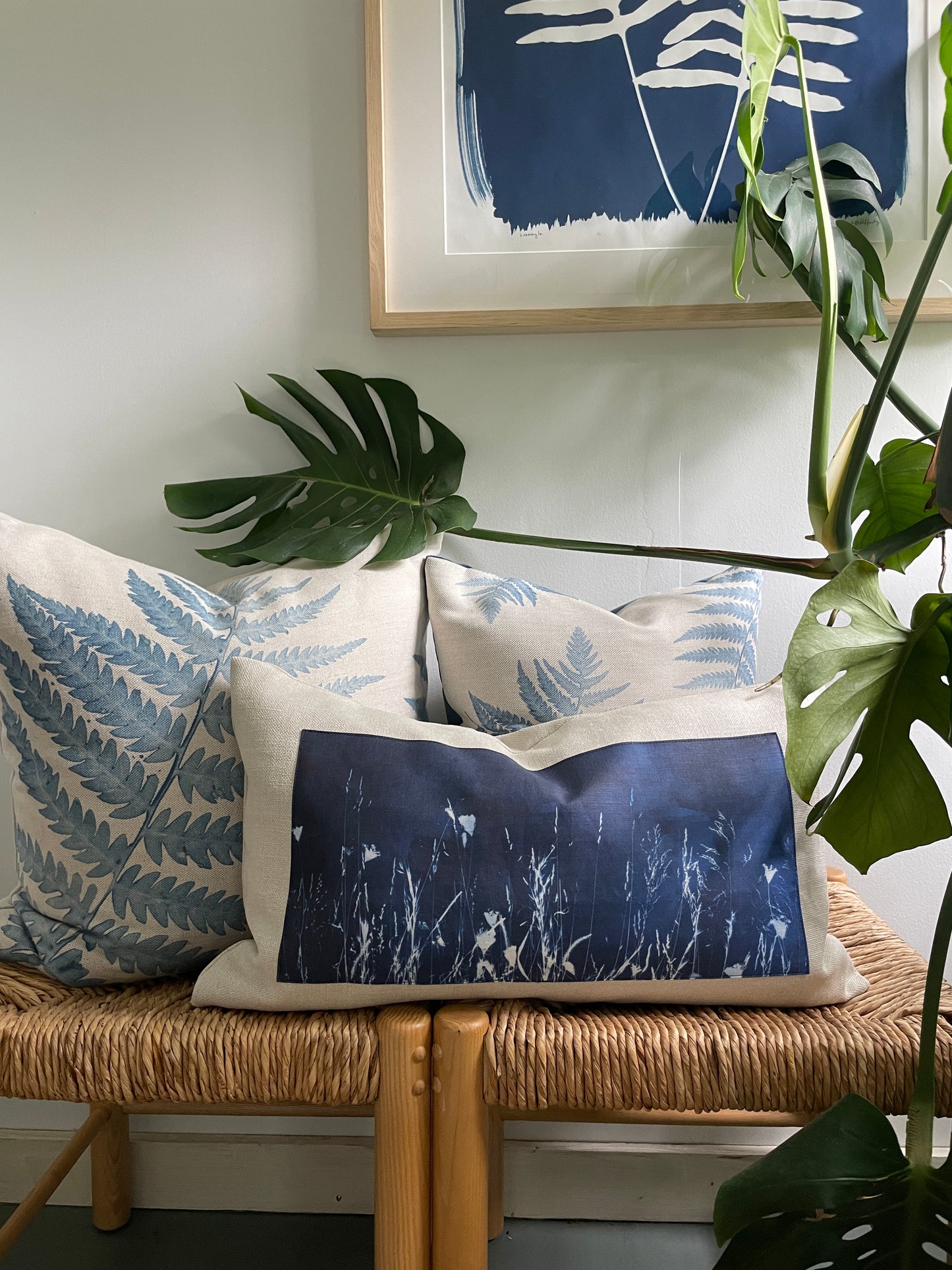 Linen Field of Dreams Pillow