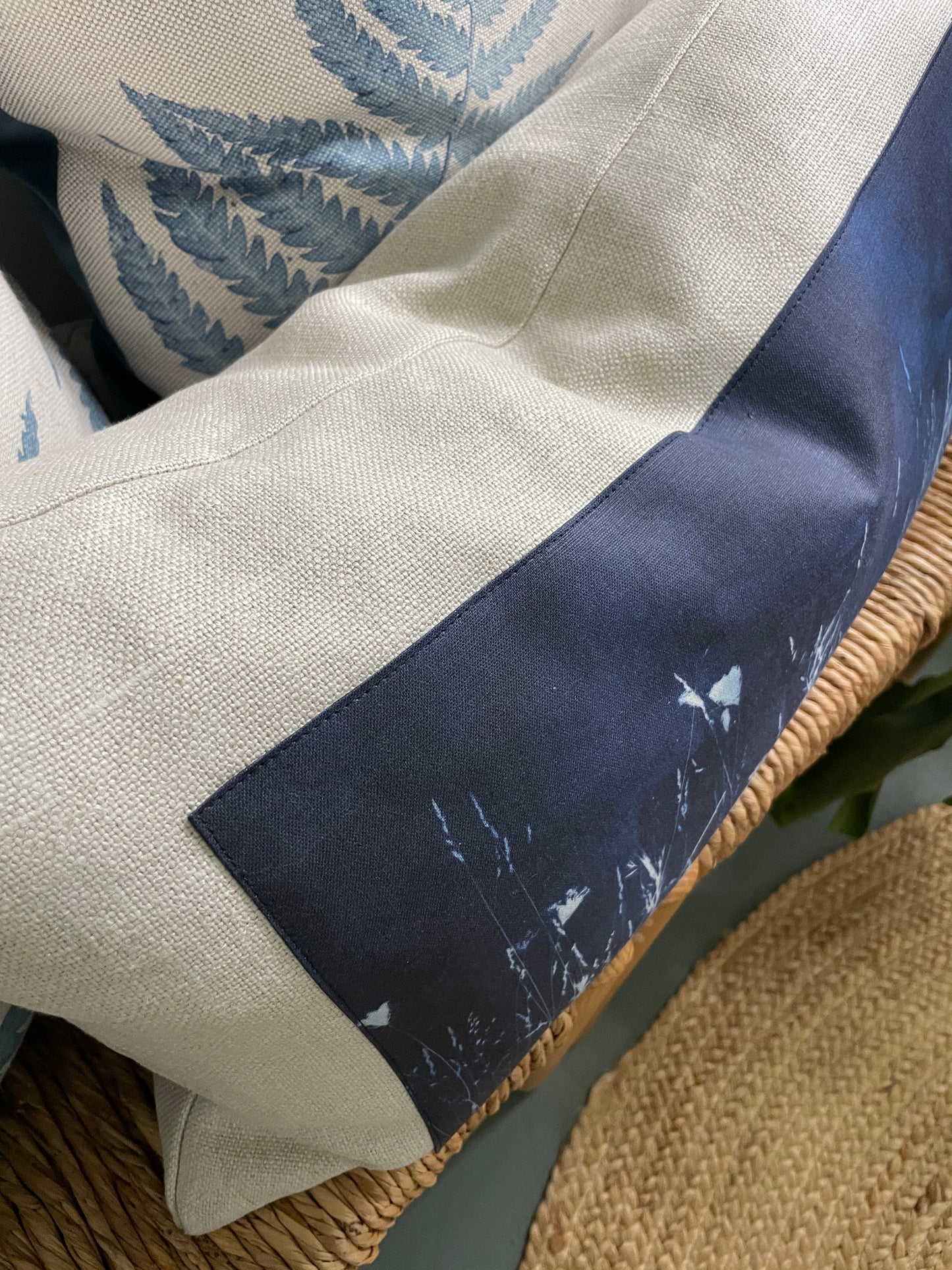 Linen Field of Dreams Pillow