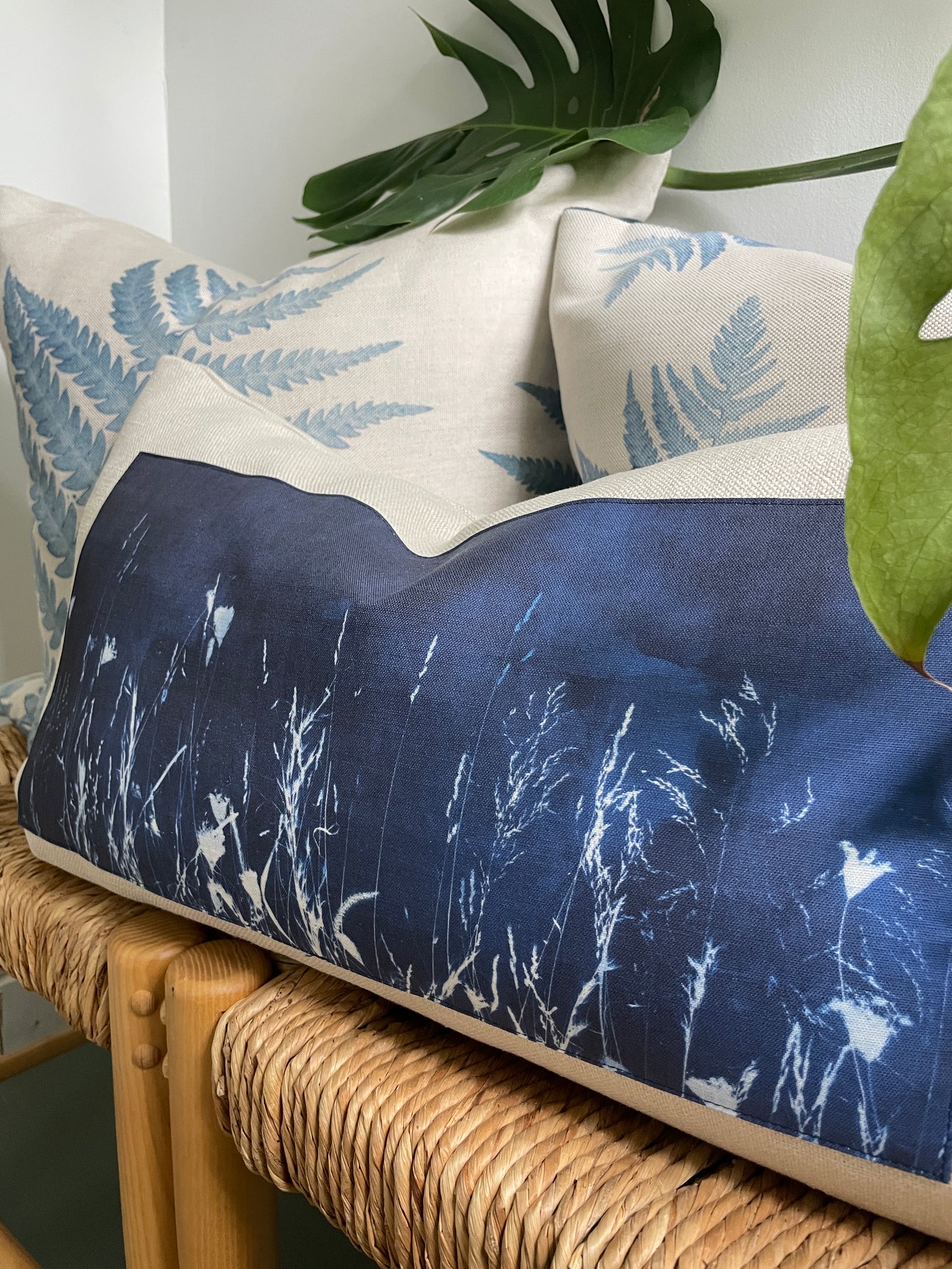 Linen Field of Dreams Pillow
