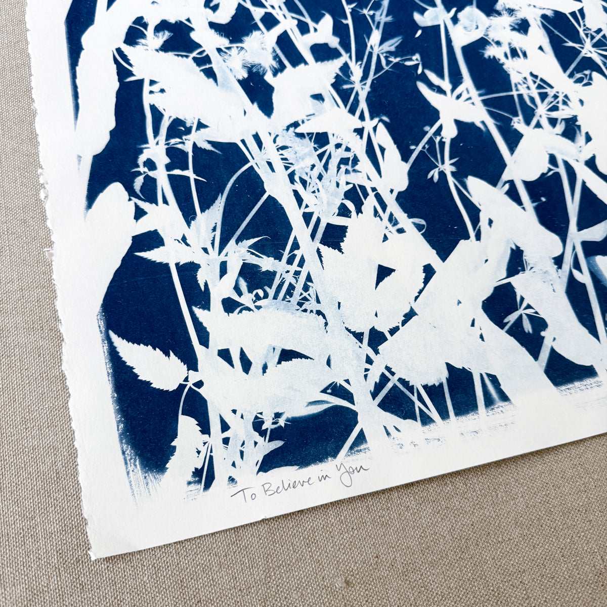 To Believe in You - UNFRAMED