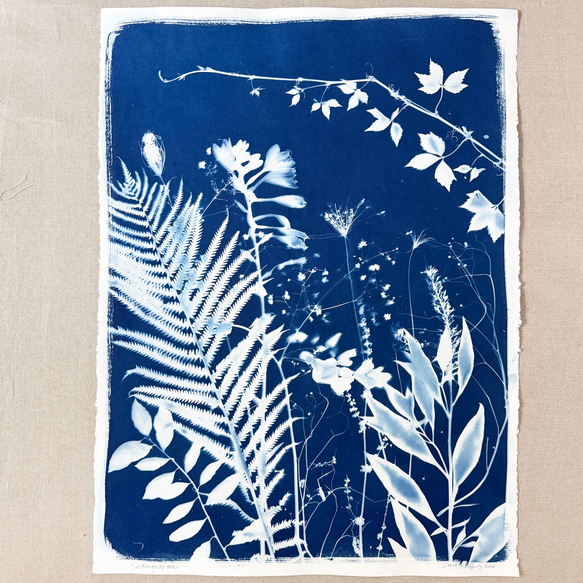 Sit Alongside Me - UNFRAMED