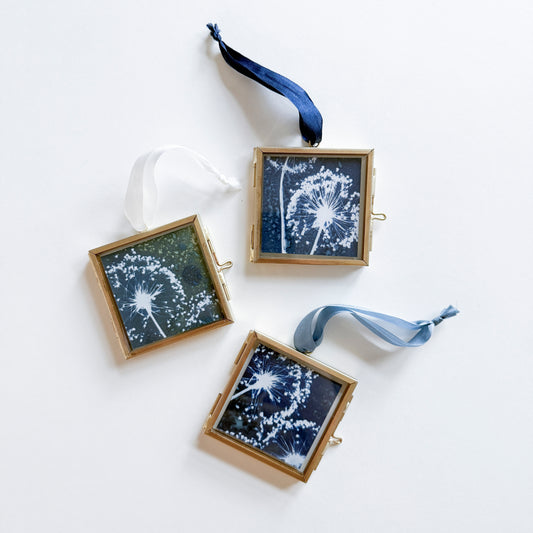 2025 Limited Edition Ornament w/ Navy Blue Ribbon