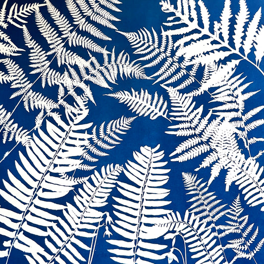 Fern Kaleidoscope - FRAMED