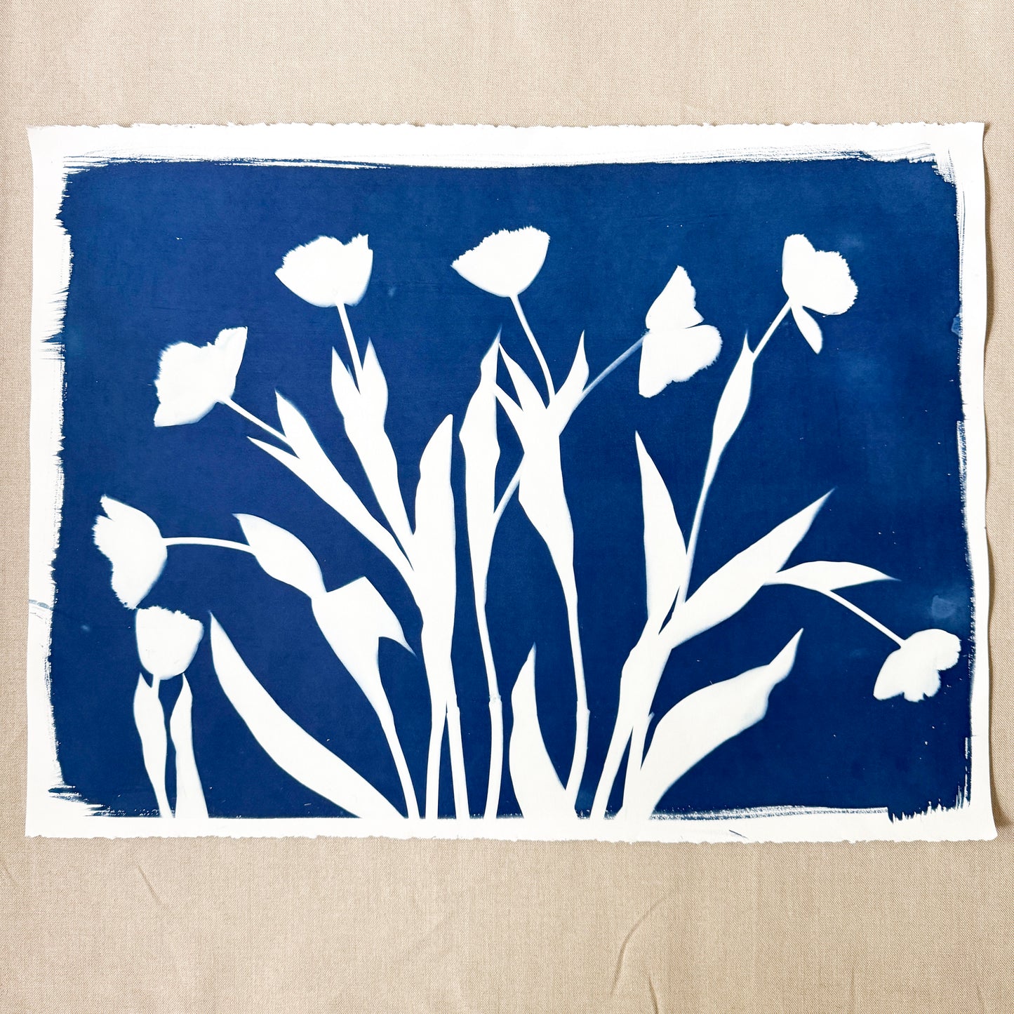 Tulip Dance no. 3 - 22" x 30" - UNFRAMED