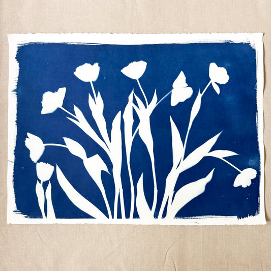 Tulip Dance no. 3 - 22" x 30" - UNFRAMED