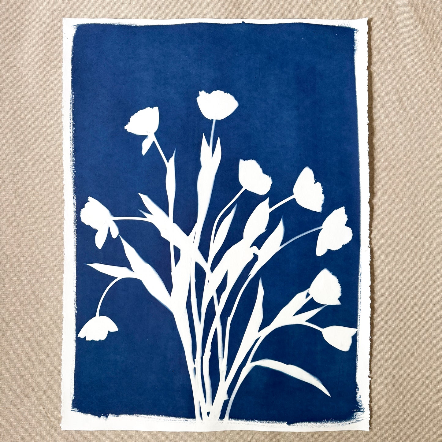 Tulip Dance no. 2 - 22" x 30" - UNFRAMED