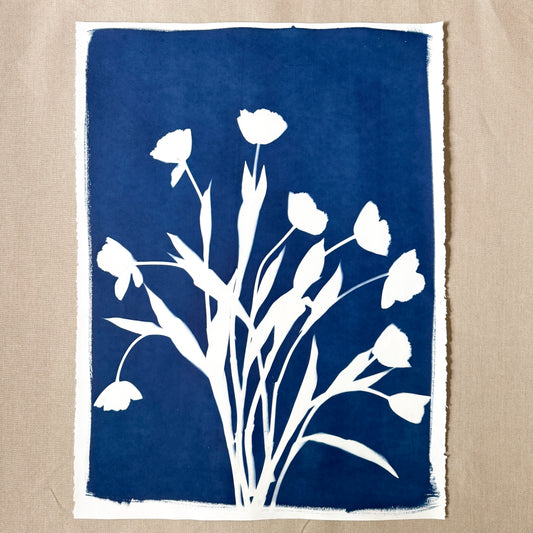 Tulip Dance no. 2 - 22" x 30" - UNFRAMED