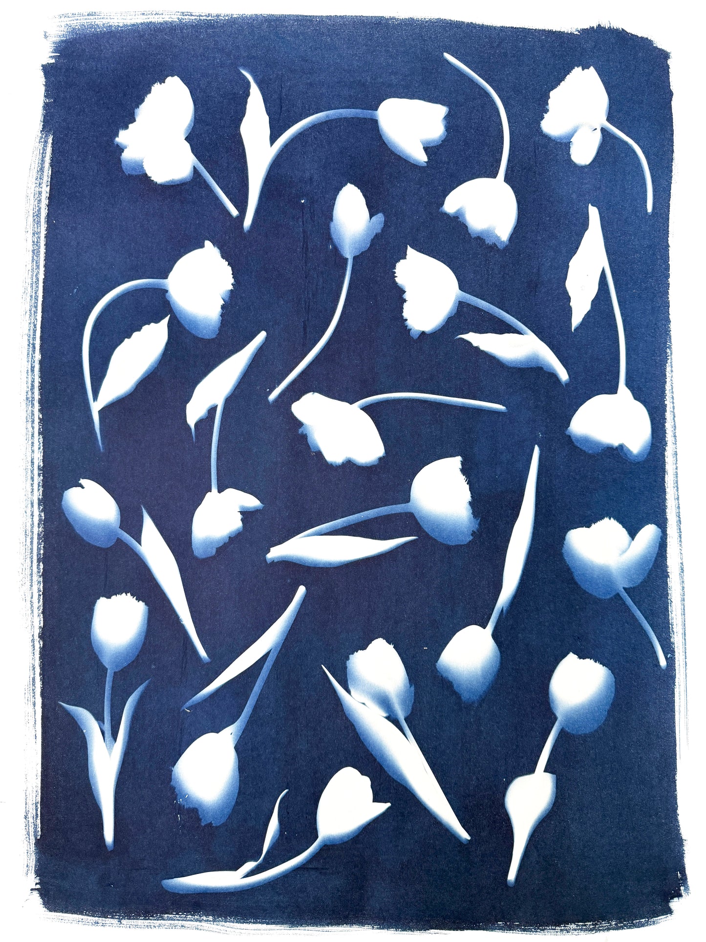 Tulip Dance no. 1 - 22" x 30" - UNFRAMED