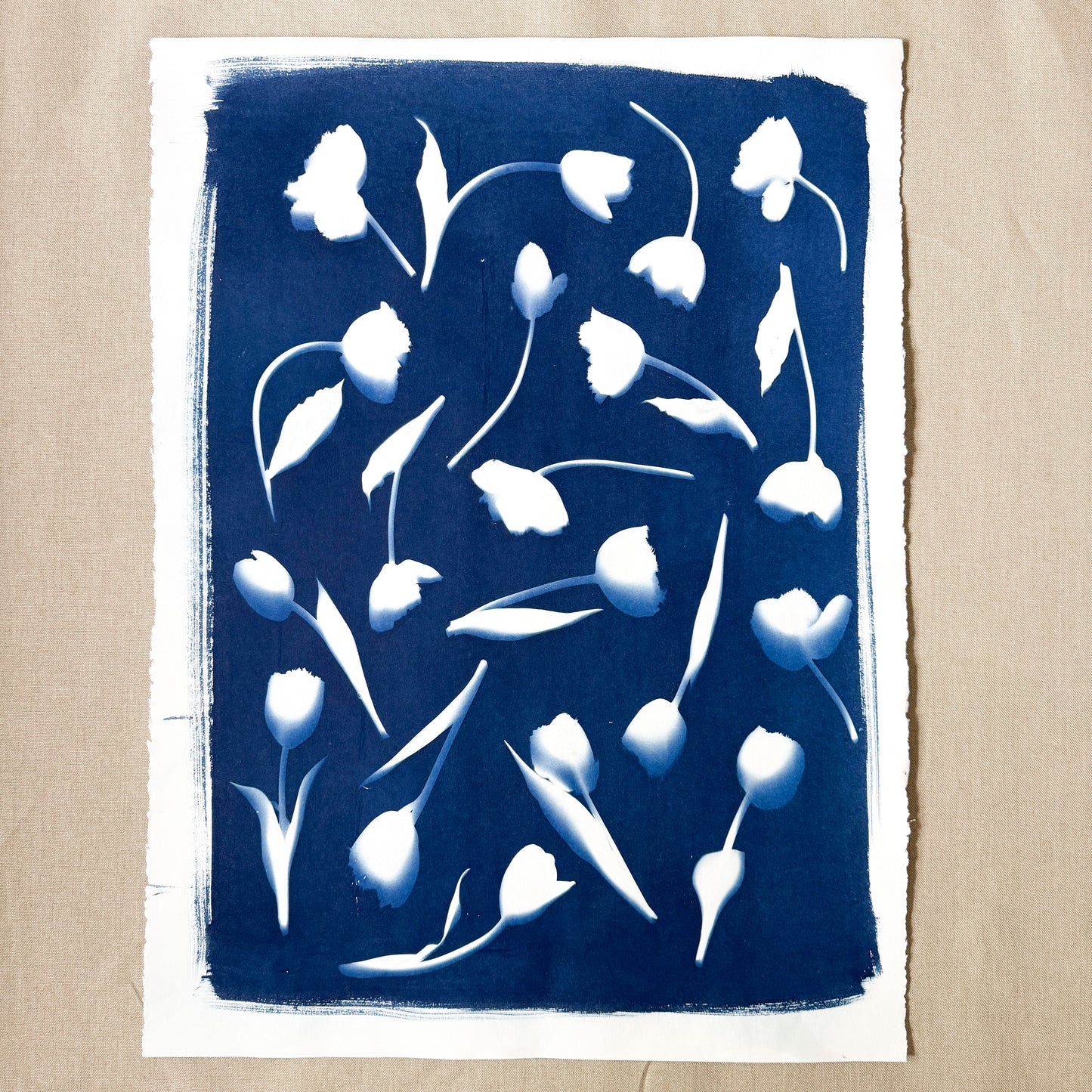 Tulip Dance no. 1 - 22" x 30" - UNFRAMED