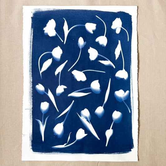 Tulip Dance no. 1 - 22" x 30" - UNFRAMED