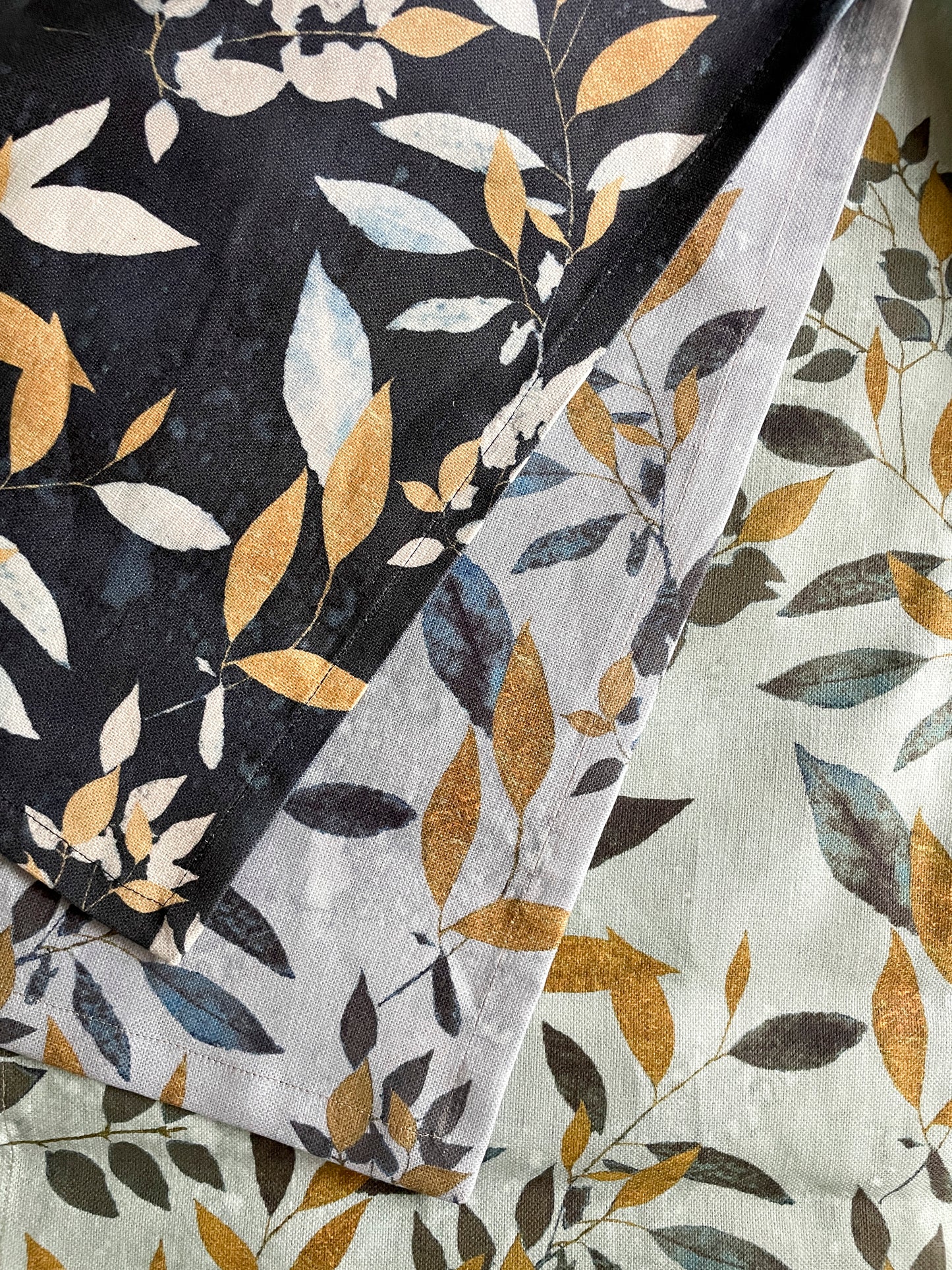 Nandina Table Runner - DENIM