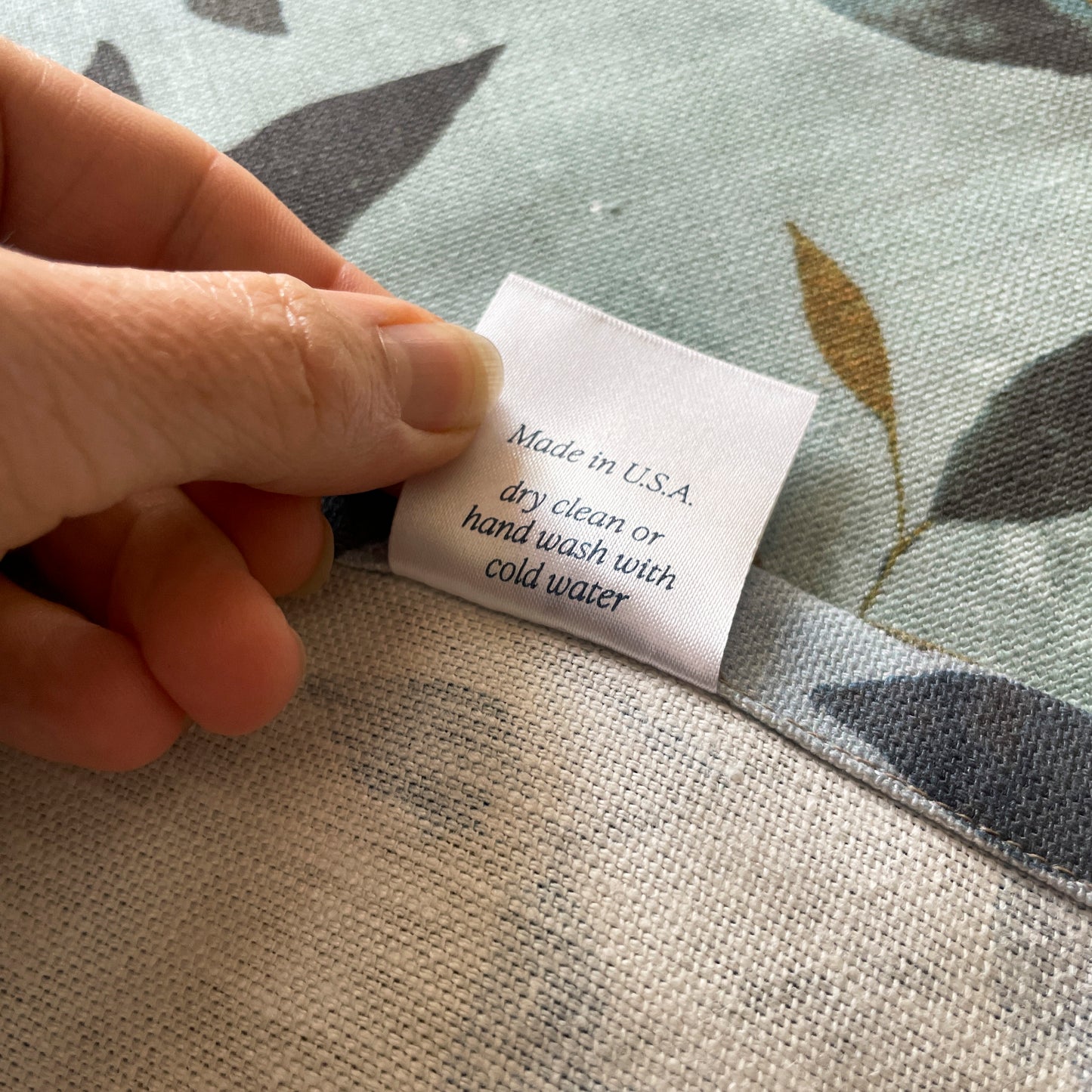 Nandina Table Runner - DENIM